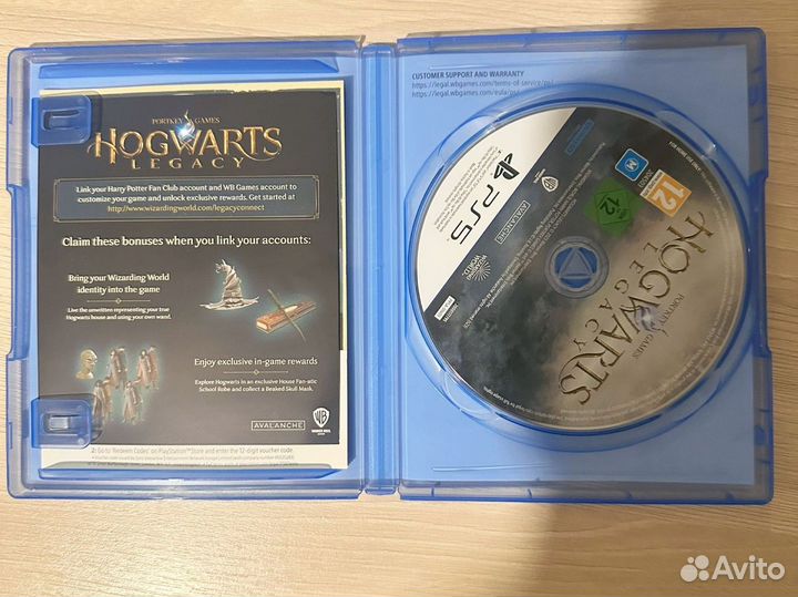 Hogwarts legacy ps5 диск