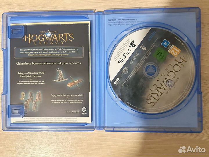 Hogwarts legacy ps5 диск