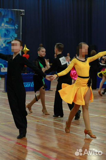 Платье для бальных танцев стандарт, латина Ю1