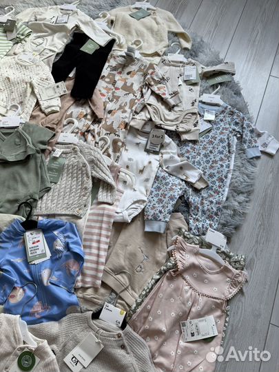 Вещи детские hm ca 56 62 68 74 80