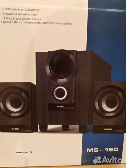 Sven ms -150, Комплект аккустики 2.1