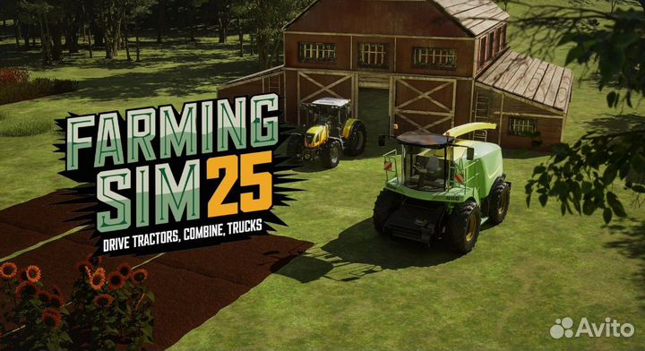 Farming Sim 25: Drive Tractors, Combine, Trucks