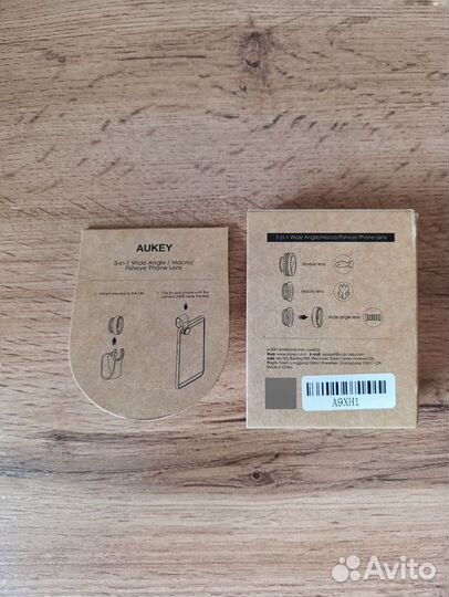 Объектив для телефона 3в1 aukey