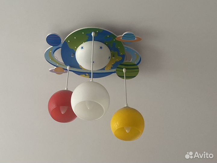 Люстра в детскую комнату