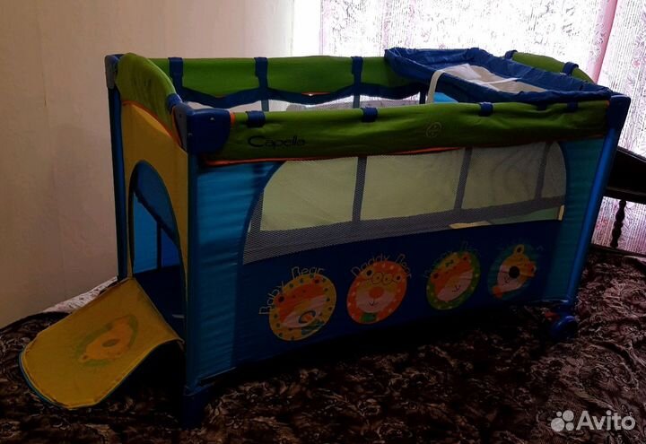 Манеж-Кровать Capella sweet time family