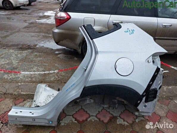Hyundai Tucson 3 заднее крыло