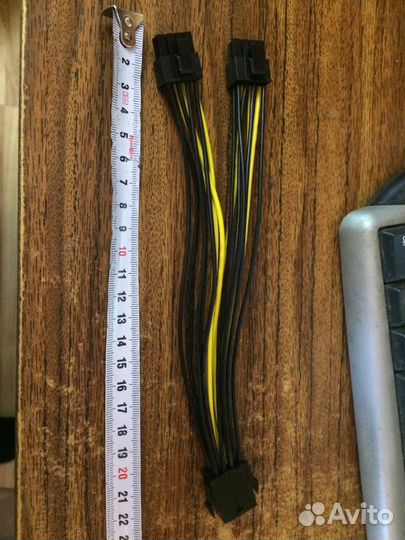 Переходник питания 8 pin GPU to 2*(6+2) pin GPU