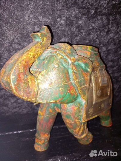Слон винтаж Индия авторская работа