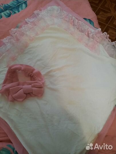 Зимний конверт на выписку