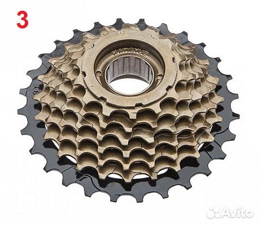 Трещотка 1,BMX,6,7,8, кассета 7,8,9 д/ велосипеда