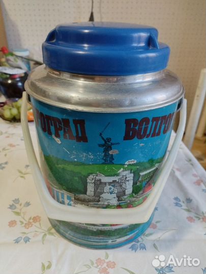 Термос СССР металлический, объем три литра