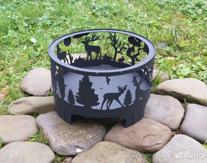 Костровая чаша мангал Природа