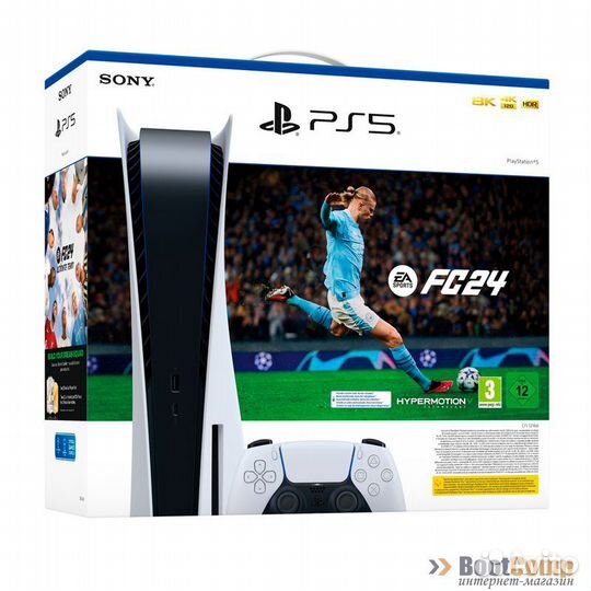 Приставка игровая sony Play Station 5 Bluray + EA