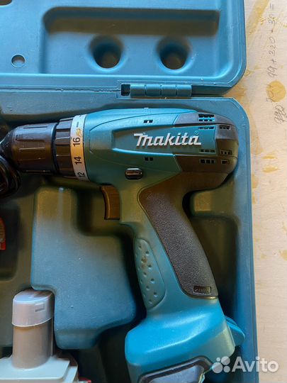 Аккумуляторная дрель шуруповерт makita