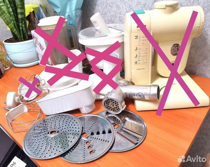 Кухонная машина - комбайн Bosch (детали), оригинал