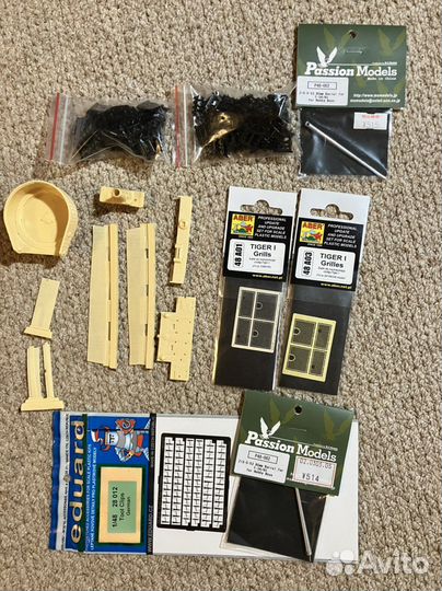 Дополнения к моделям бтт 1/48