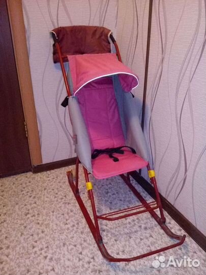 Коляска санки