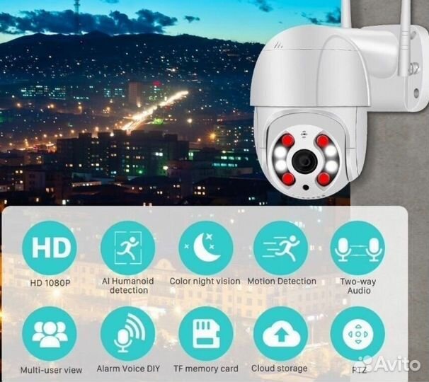 WiFi Smart videocamera XY-A6, 5Mp