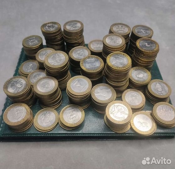 Монеты 10 рублей биметалл