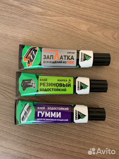 Клей резиновый для пвх лодок и сапог Анлес