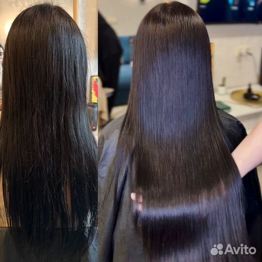 Кератин/Ботокс для волоc/Кератиновое выпрямление