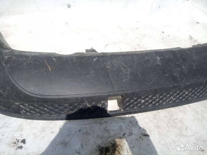 Юбка заднего бампера Ford Focus 3 седан 2012