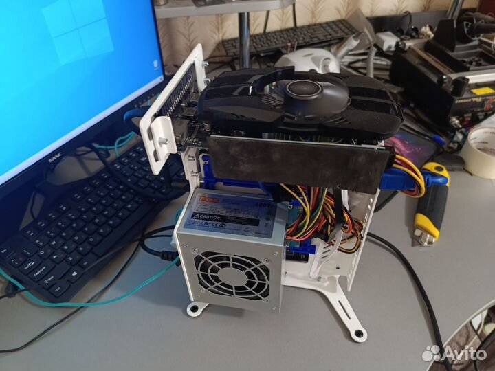 Мини пк: core i5, Gtx1650-4gb, ssd256+hdd 1tb