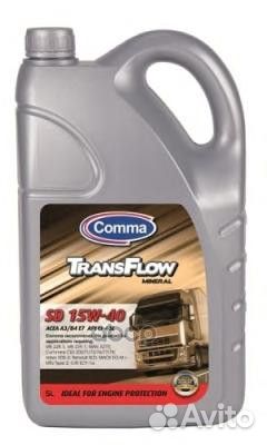 Comma 15W40 TransFlow SD (5L) масло моторноеми