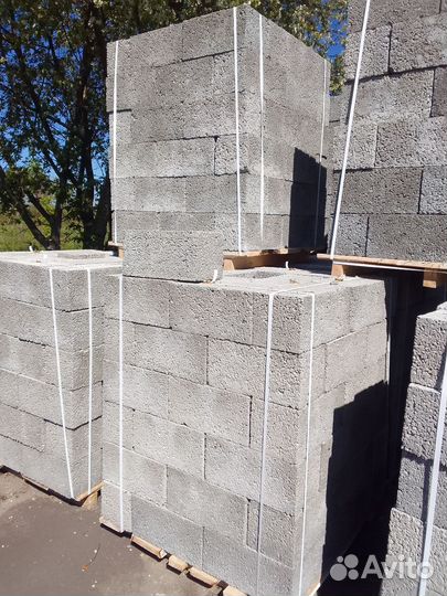 Блок керамзитный