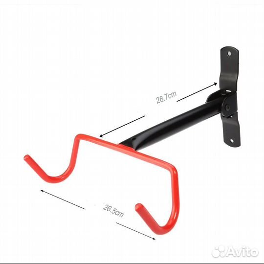 Настенный держатель для велосипеда