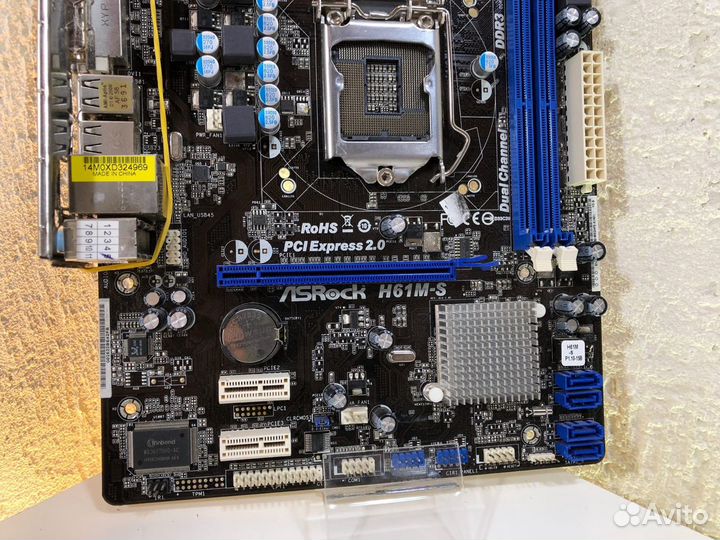 Материнская плата Asrock H61M-S