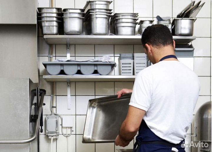 Мойщица/Мойщик посуды в отель день/ночь