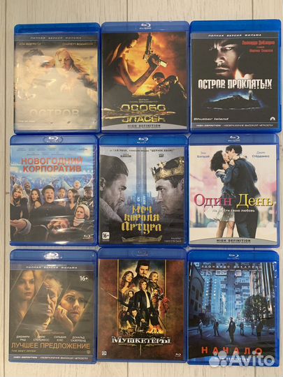 Фото обновлены.1000 blu-ray и DVD из коллекц