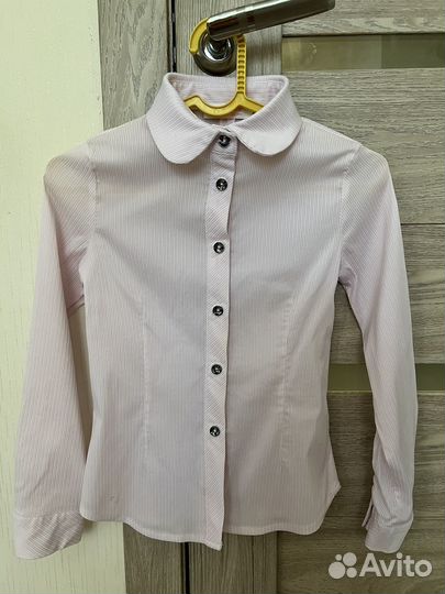 Блузка школьная на девочку 116/122, 116/122, 152