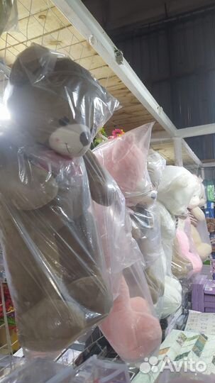 Большие плюшевые медведи