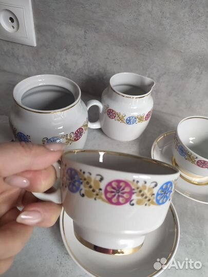 Чайный сервиз новый в коробке