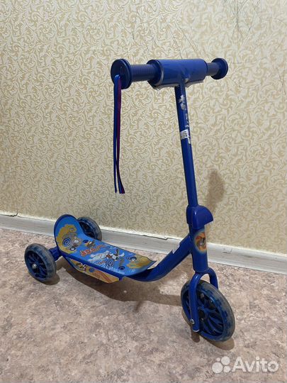 Самокат детский трехколесный