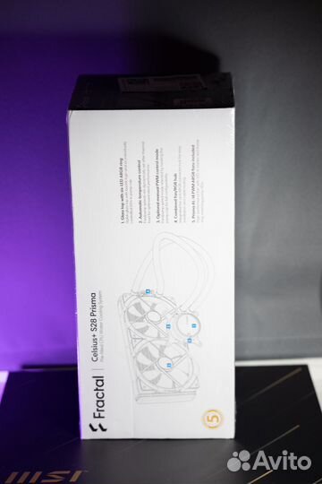 Охлаждение Fractal Design Celsius+ S28 Prisma
