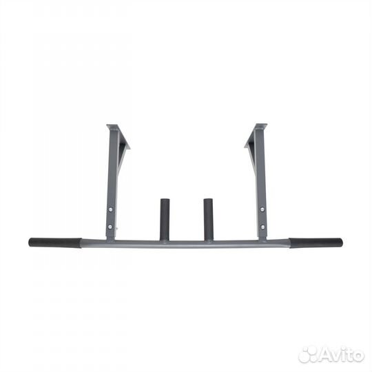 Турник настенный с тремя хватами графит