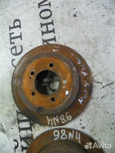 Диск тормозной задний Mitsubishi Qutlander XL