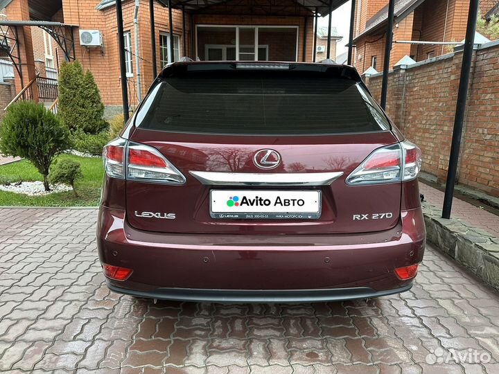 Lexus RX 2.7 AT, 2013, 198 000 км