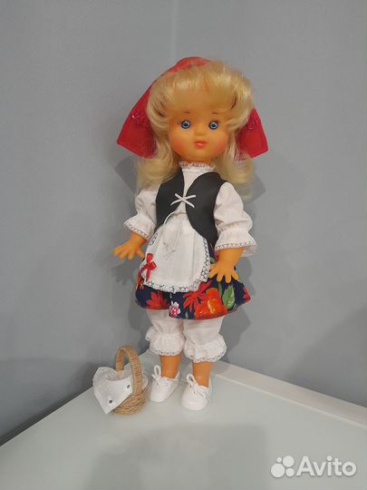 Кукла СССР Красная шапочка Звездочка