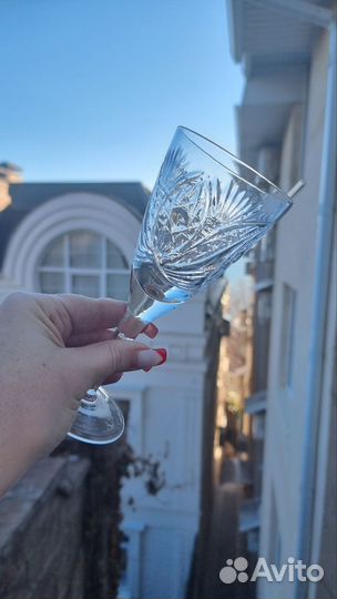 Хрустальные фужеры бокалы СССР