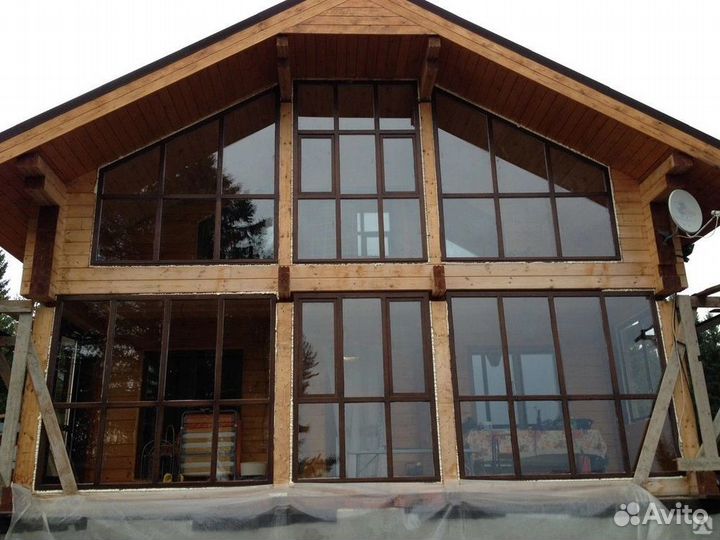 Окна, двери - пвх и алюминия – Белые, цветные 3\15