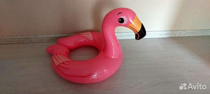 Круг надувной Фламинго+нарукавники
