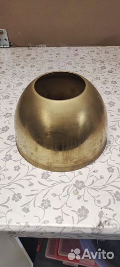 Плафон латунный