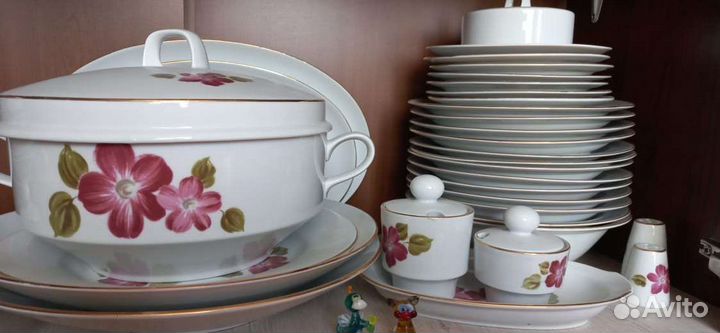 Столовый сервиз ГДР.Фарфор Кольдиц