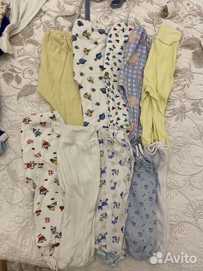 Большой пакет вещей для новорожденного