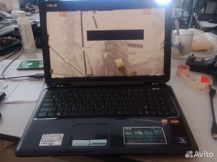 Корпус ноутбука Asus k50ab