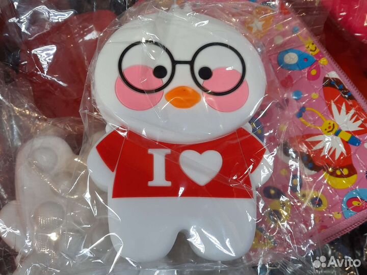 Детская силиконовая сумочка кошелёк